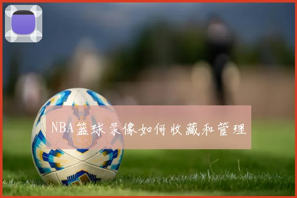 NBA篮球录像如何收藏和管理